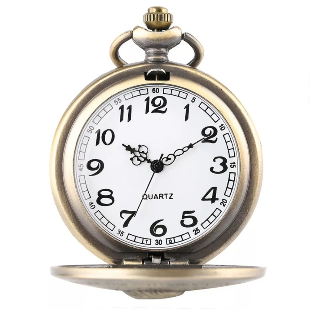 โฅ๏ธ๐๏ธ "TO MY SON" Antique bronze chain watch - Picture 3 of 4
